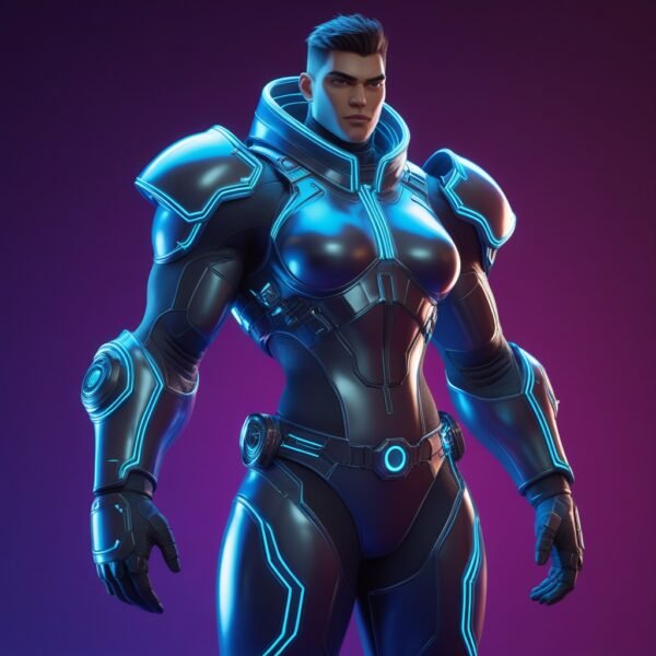 Neon Cyber Warrior