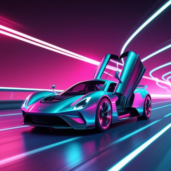 Neon Hypercar Rush