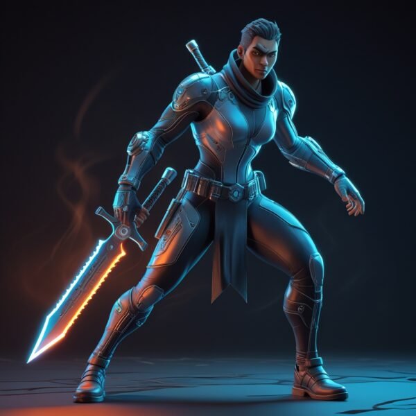 Cyberblade Warrior: Keeper of the Neon Edge
