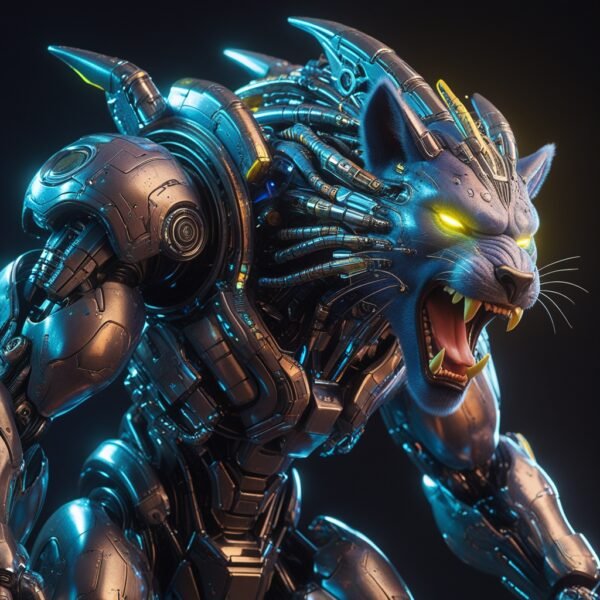 Mecha Panther: Cybernetic Apex Predator