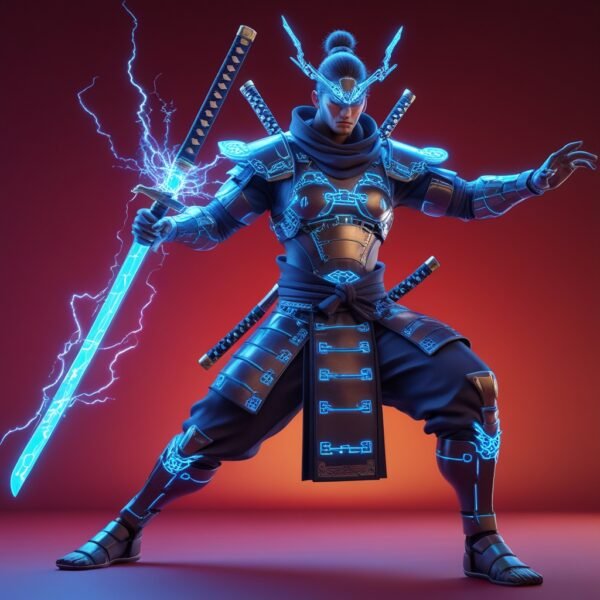 Cyber Samurai: Blade of Lightning