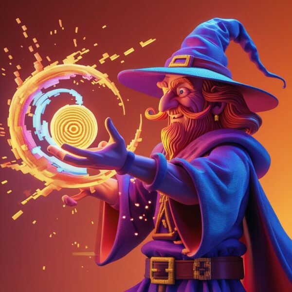 Pixel Wizard: Master of Digital Sorcery
