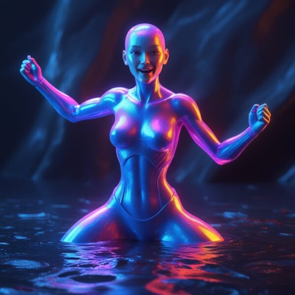 Neon Water Spirit