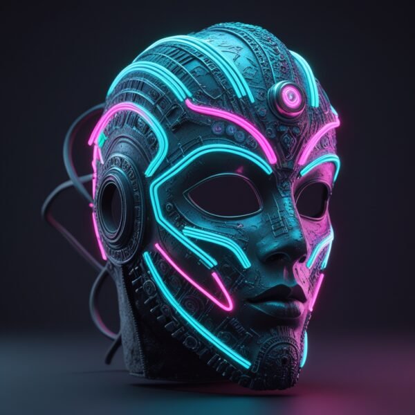 Cybernetic Mask of the Future