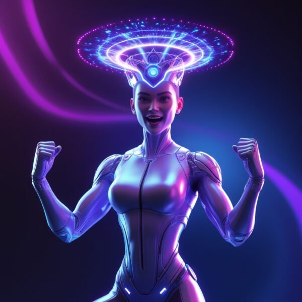 Neon Cyber Empress