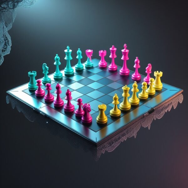 Neon Chess: The Game of Strategy