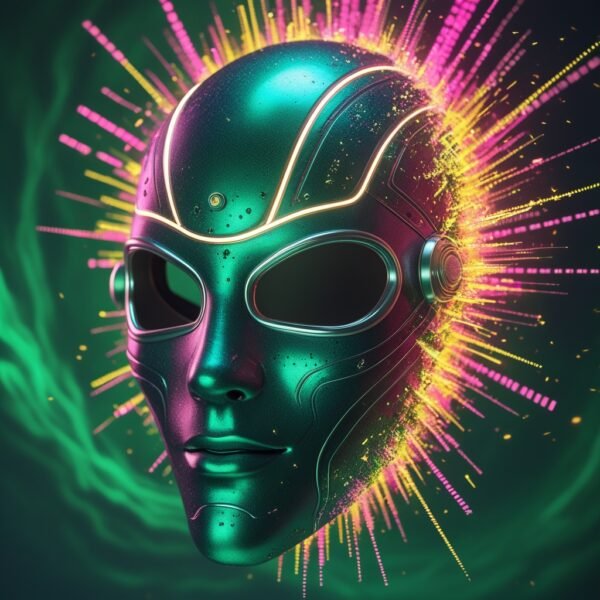 Neon Sentinel of the Unknown