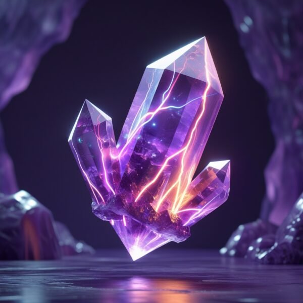 Neon Energy Crystal